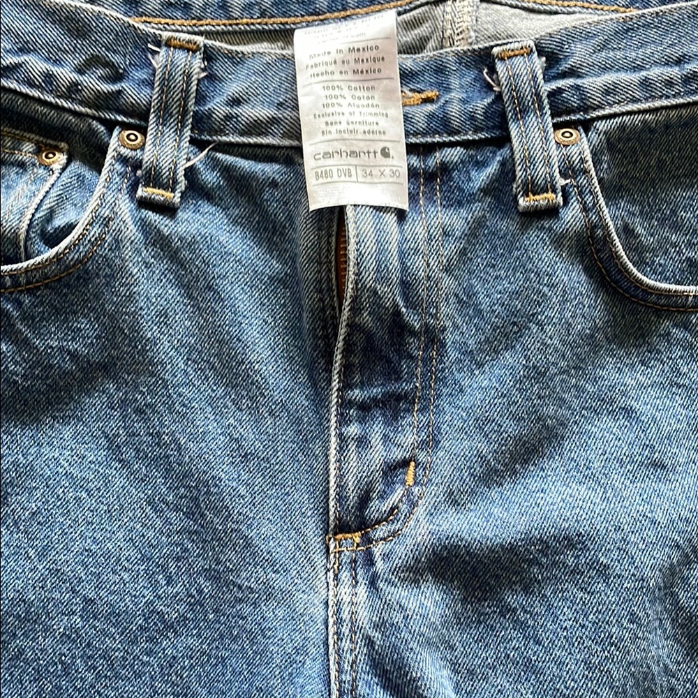 Carhartt Men's Blue Jeans